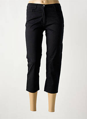 Pantalon trei sferturi negru POUSSIERE D'ETOLE femeie