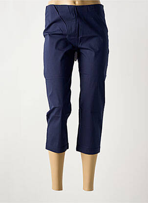 Pantalon trei sferturi albastru ORIENTIQUE NATURALLY femeie