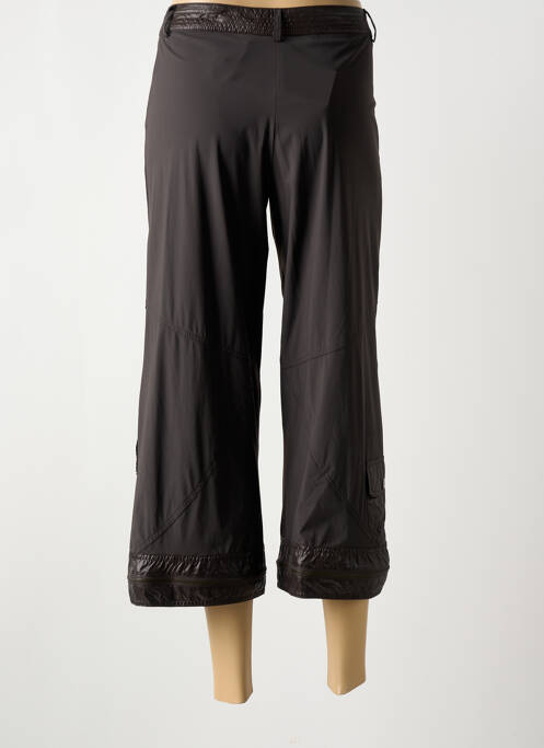 Pantalon trei sferturi maro LAUREN VIDAL femeie