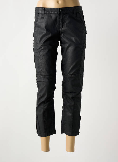 Pantalon trei sferturi negru ONE STEP femeie