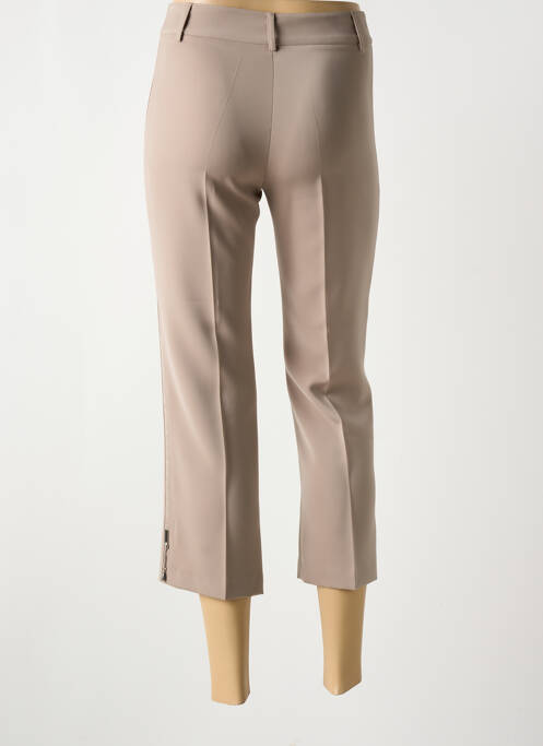 Pantalon trei sferturi bej ABSOLU femeie