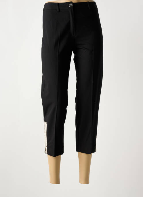 Pantalon trei sferturi negru ABSOLU femeie