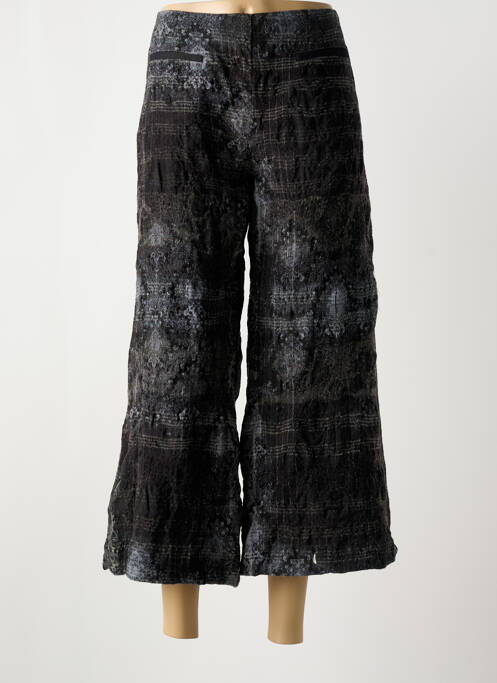 Pantalon trei sferturi negru LAUREN VIDAL femeie