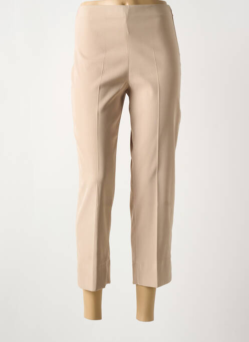 Pantalon trei sferturi bej LAUREN VIDAL femeie