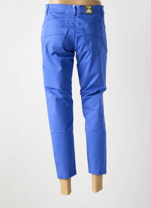 Pantalon trei sferturi albastru MADEMOISELLE SANS GÊNE femeie