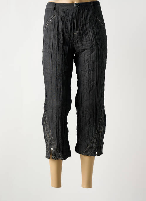 Pantalon trei sferturi gri POUSSIERE D'ETOLE femeie