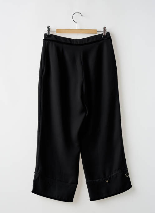 Pantalon trei sferturi negru POUSSIERE D'ETOLE femeie