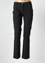 Pantalon slim talie înaltă talie înaltă negru POUSSIERE D'ETOLE femeie