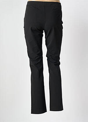 Pantalon slim talie înaltă talie înaltă negru POUSSIERE D'ETOLE femeie
