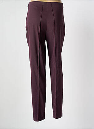 Pantalon slim talie înaltă talie înaltă roșu LAUREN VIDAL femeie