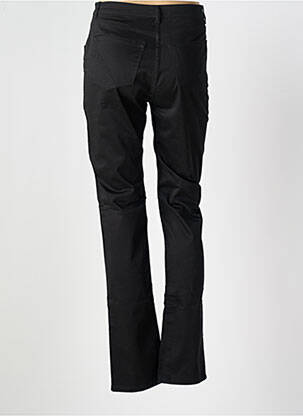 Pantalon slim țesătură poplin mărime normală negru IMPAQT femeie