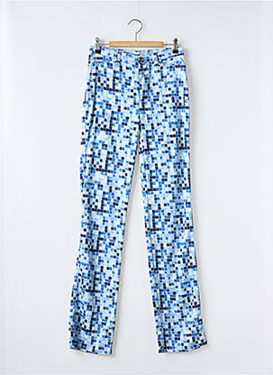 Pantalon slim albastru VERTIGO femeie