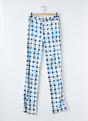 Pantalon slim albastru VERTIGO femeie