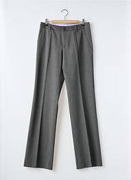 Pantalon drept talie cu cleme mărime normală gri VERTIGO femeie