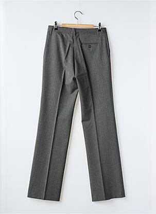 Pantalon drept talie cu cleme mărime normală gri VERTIGO femeie
