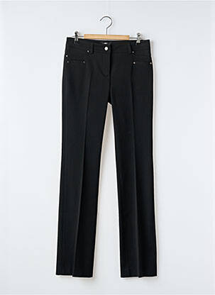 Pantalon slim negru CRYSTAL WORLD femeie