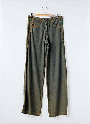 Pantalon larg albastru BANDE ORIGINALE femeie