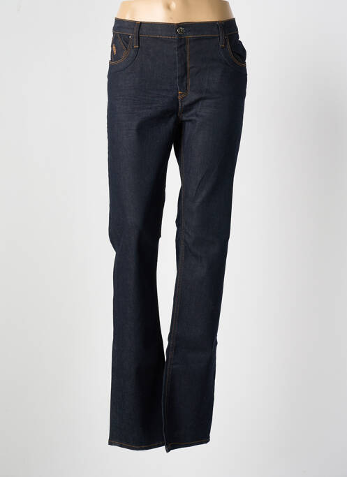 Blugi cu croială slim țesătură brută mărime normală albastru IMPAQT femme