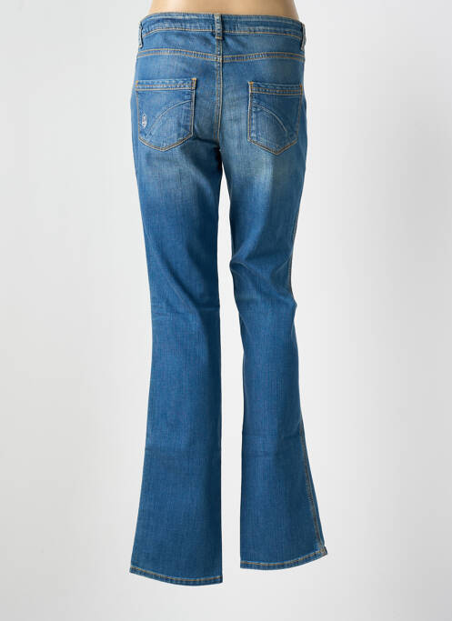 Blugi cu croială evazată albastru ONE STEP femeie