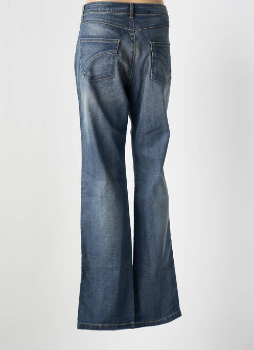 Blugi cu croială dreaptă albastru ONE STEP femeie