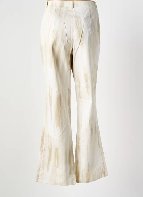 Pantalon larg bej ROSA ROSAM femeie