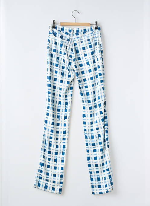 Pantalon slim elasticitate mărime normală albastru VERTIGO femme