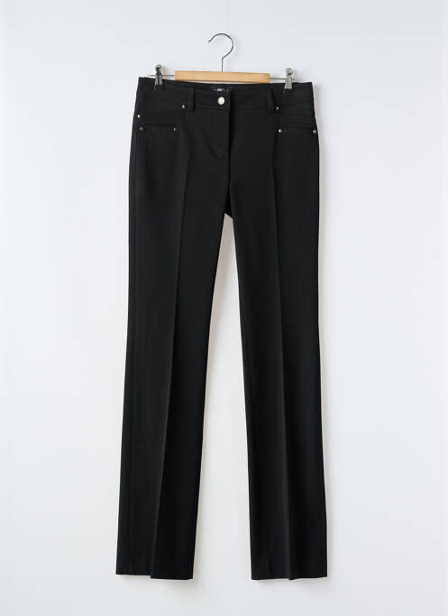 Pantalon slim negru CRYSTAL WORLD femeie