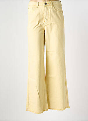 Blugi cu croială largă bej CREAM femeie