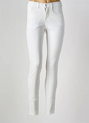 Blugi skinny alb CREAM femeie