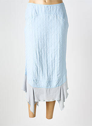 Fustă lungă albastru LAUREN VIDAL femeie