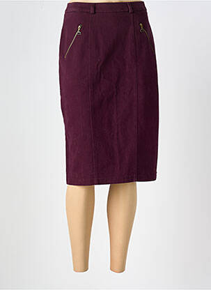 Fustă midi elasticitate violet ROSA ROSAM femeie
