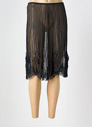 Jupon/fond de rochie mărime normală negru DECA femme