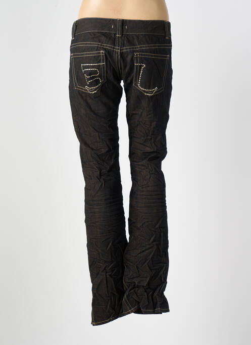 Blugi cu croială slim negru E&L femeie