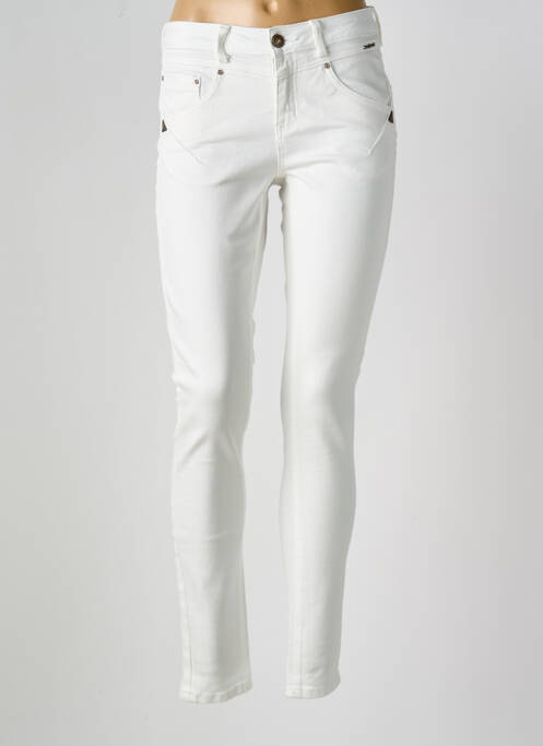 Blugi skinny alb CREAM femeie