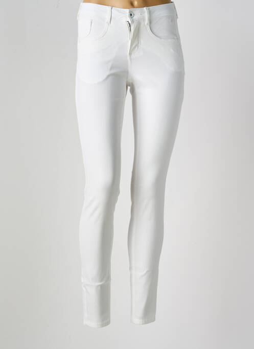 Blugi skinny alb CREAM femeie
