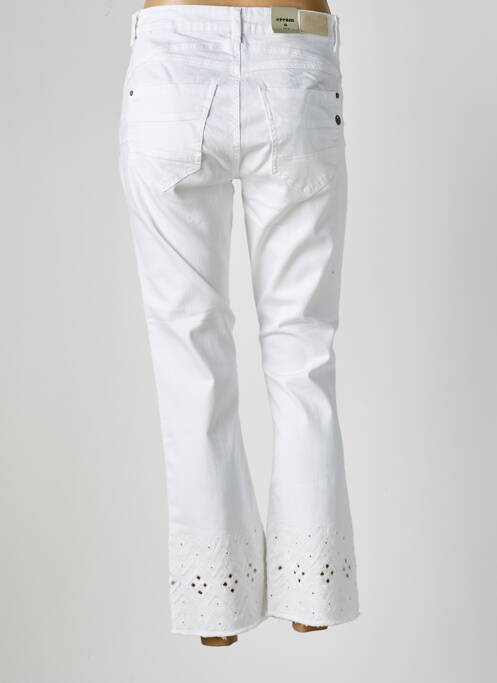 Blugi bootcut alb CREAM femeie