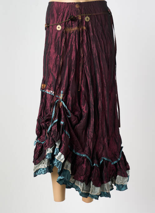 Fustă lungă roșu BAI AMOUR femeie