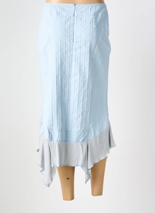 Fustă lungă albastru LAUREN VIDAL femeie