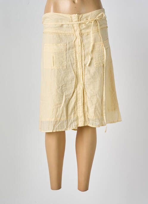 Fustă midi bej BANDE ORIGINALE femeie