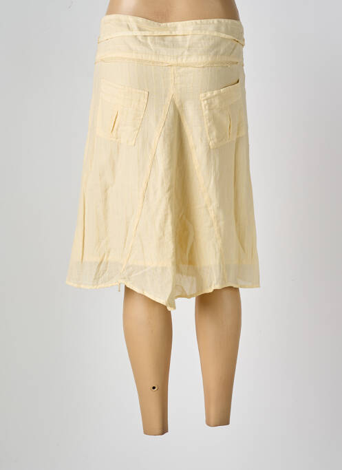 Fustă midi bej BANDE ORIGINALE femeie