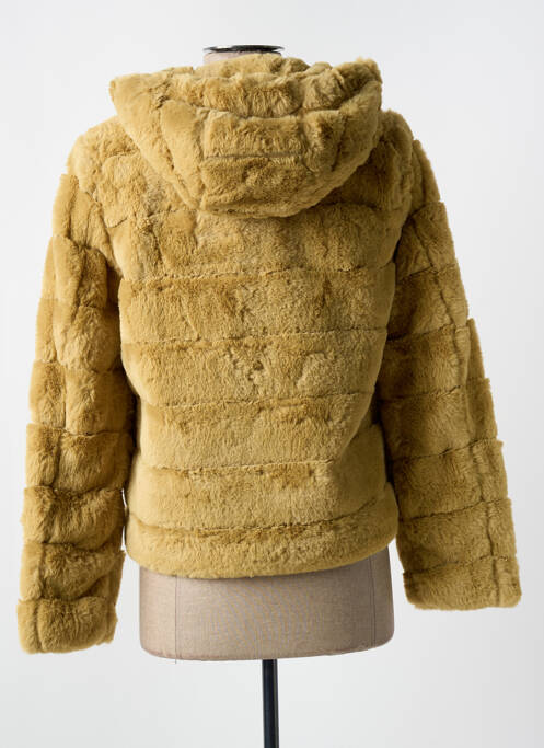 Palton scurt galben TRUSSARDI JEANS femeie