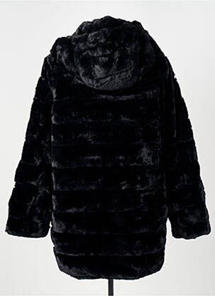 Palton scurt glugă cu glugă negru TRUSSARDI JEANS femeie
