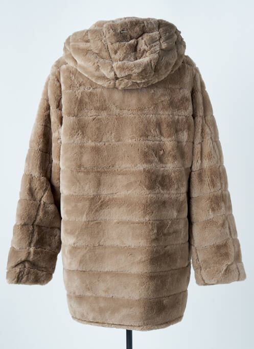 Palton scurt bej TRUSSARDI JEANS femeie