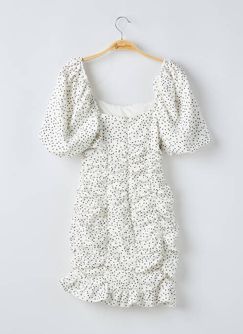 Rochie scurtă alb LOAVIES femeie