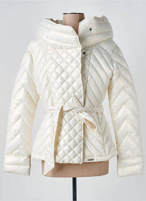 Geacă matlasată alb TRUSSARDI JEANS femeie