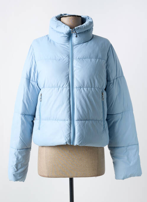 Geacă matlasată albastru deschis TRUSSARDI JEANS femeie