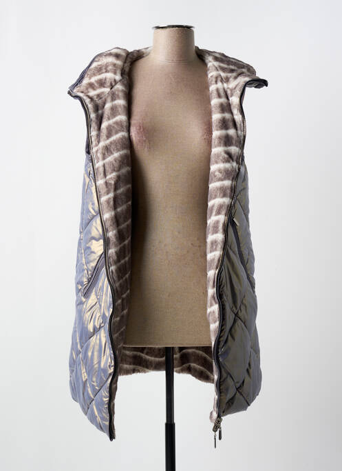 Geacă matlasată gri TRUSSARDI JEANS femeie