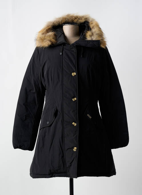 Parka negru TRUSSARDI JEANS femeie