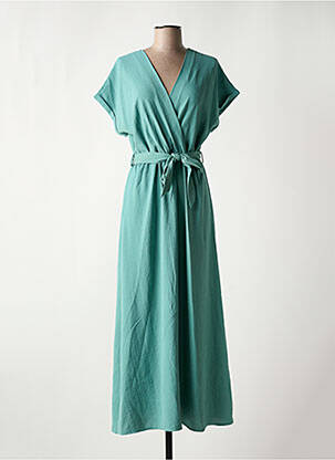 Rochie lungă verde GRACE & MILA femeie