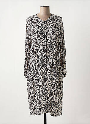 Rochie midi croială fluidă mâneci lungi negru HARRIS WILSON femeie